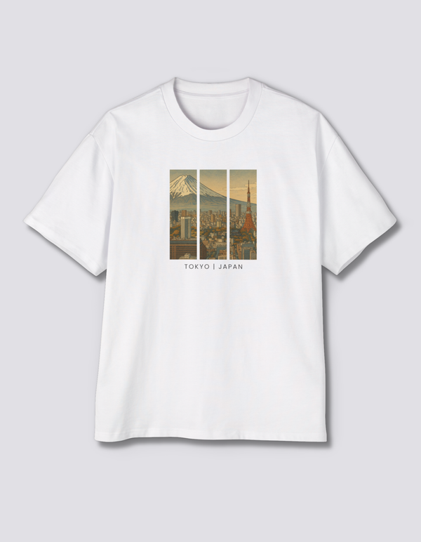 Tokyo Split Oversized T-Shirt