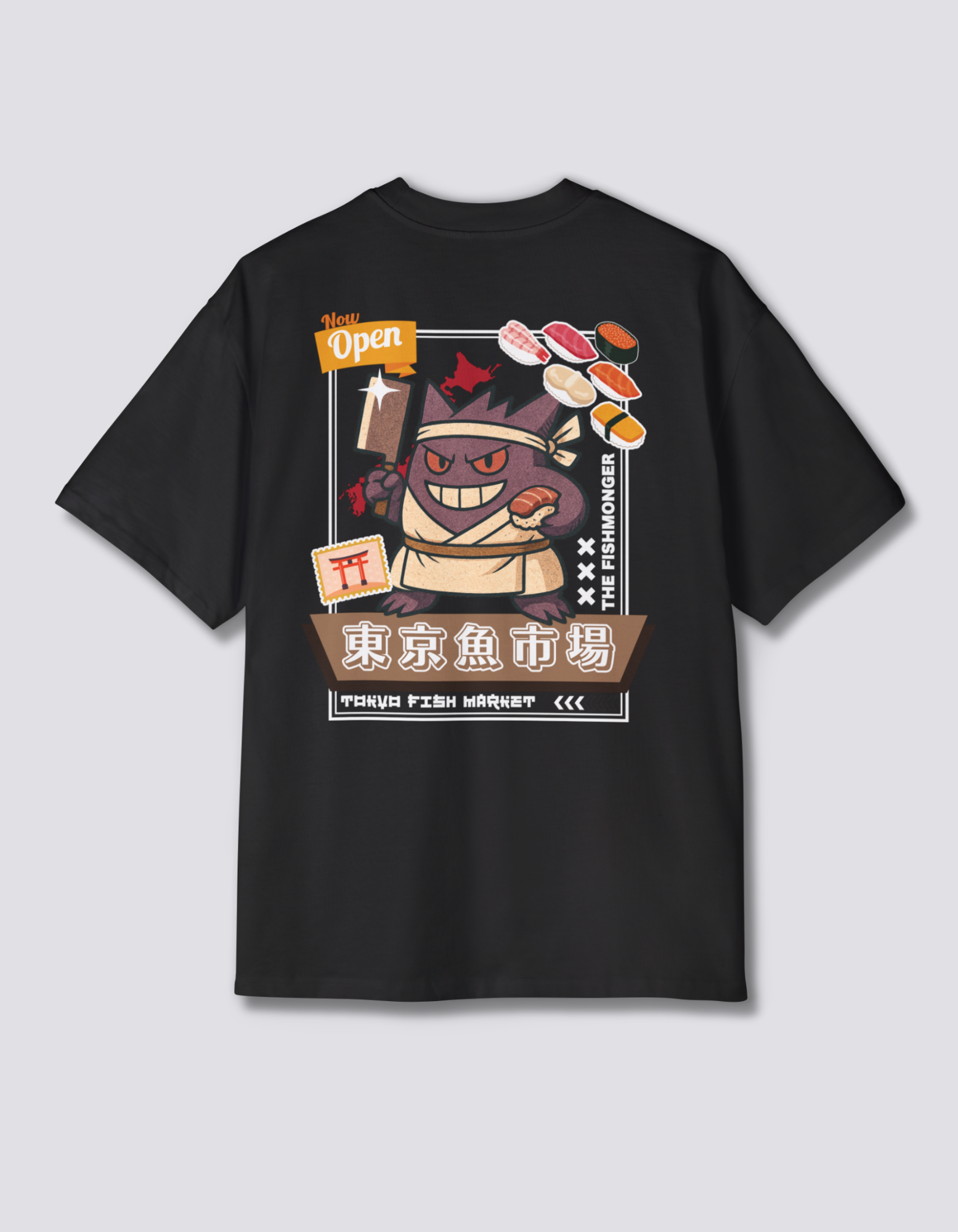 Ghost Chef Oversized T-Shirt