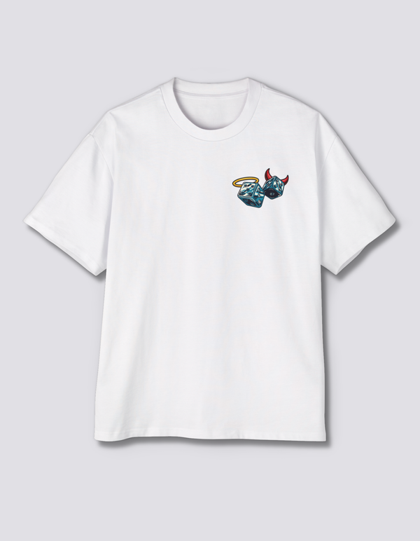 Lucky Dice Oversized T-Shirt - Hover