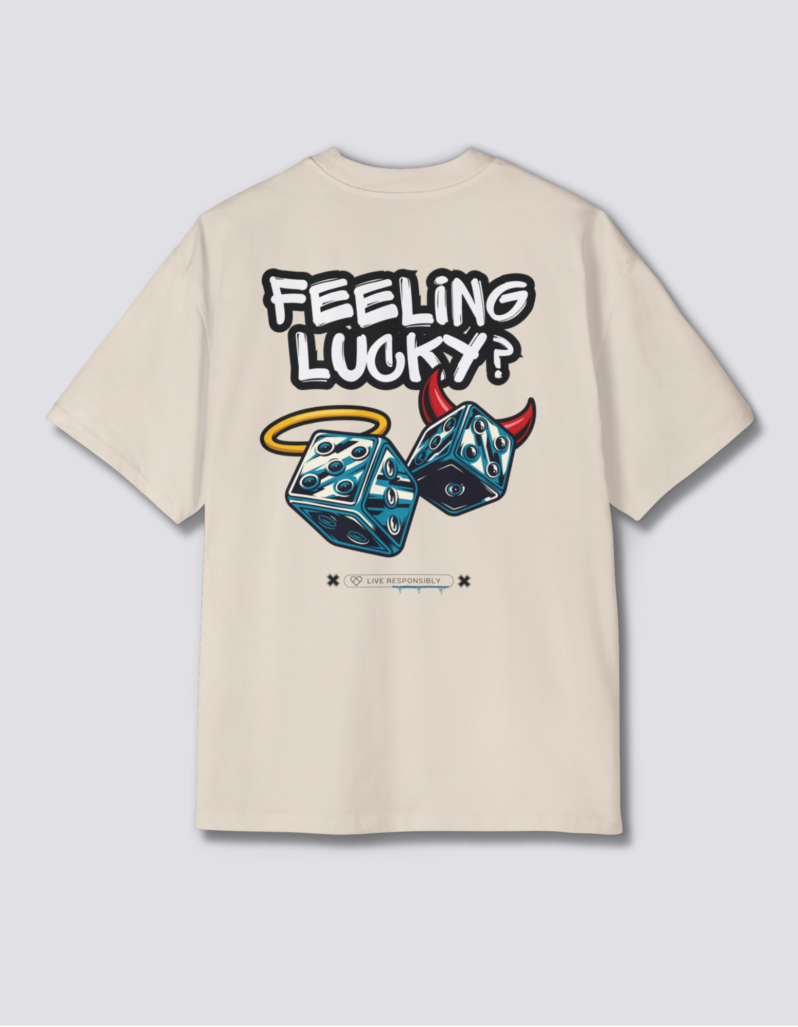 Lucky Dice Oversized T-Shirt