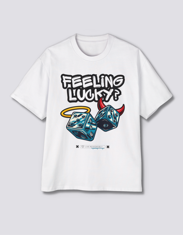 Lucky Dice Oversized Tee [Front Print]