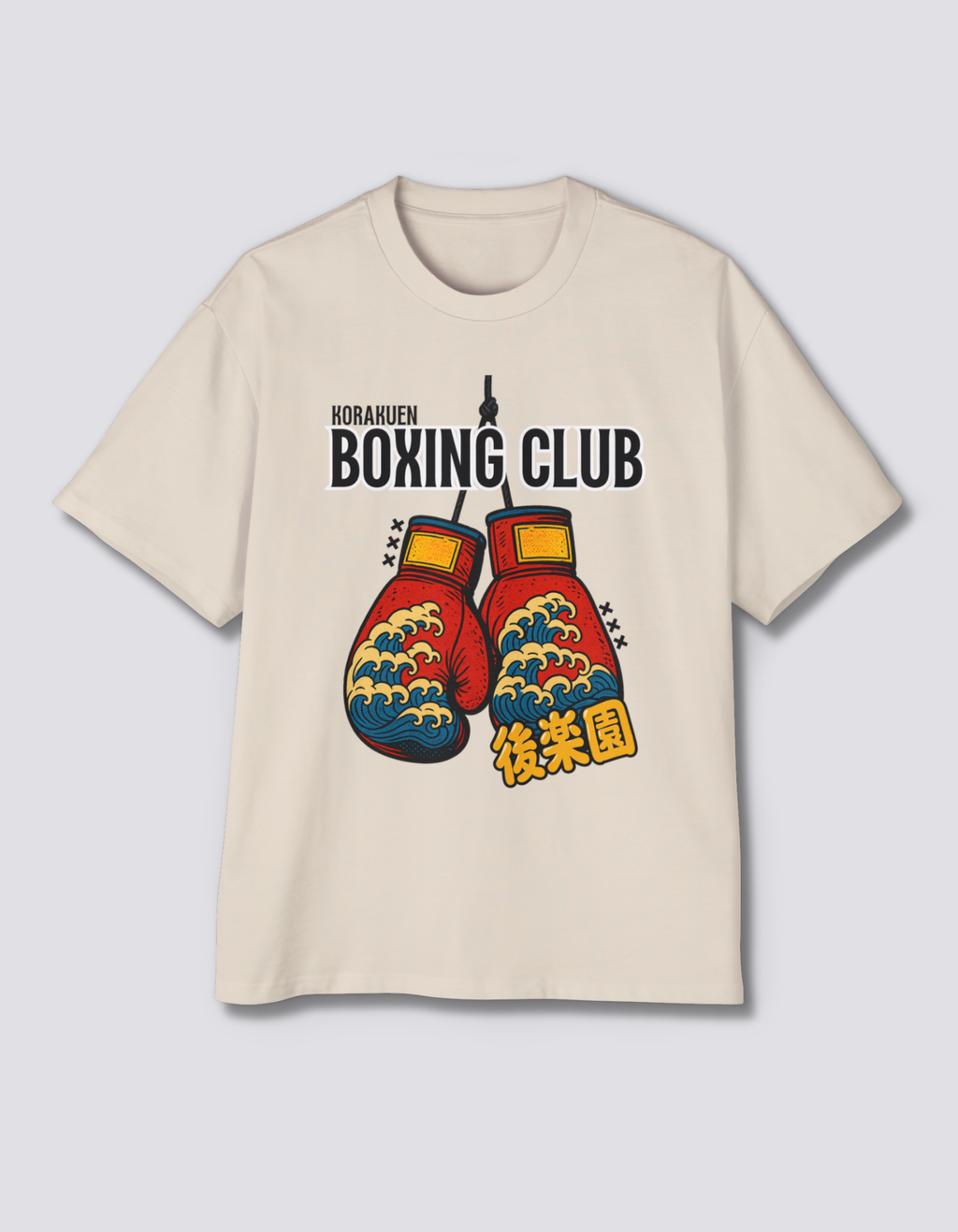 Korakuen Boxing Oversized Tee [Front Print]